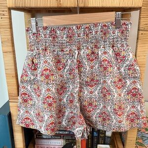 Boden linen Floral Print Women's Shorts